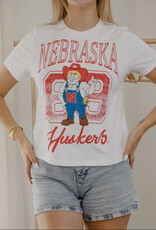 509 Broadway Nebraska Huskers Club Mascot Ellie Perfect Tee