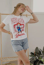 509 Broadway Nebraska Huskers Club Mascot Ellie Perfect Tee
