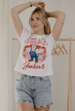 509 Broadway Nebraska Huskers Club Mascot Ellie Perfect Tee