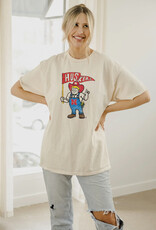 509 Broadway Nebraska Huskers Mascot Flag Thrifted Tee