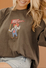 509 Broadway Nebraska Huskers Mascot Flag Ls Cc Tee