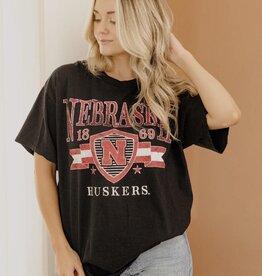 509 Broadway Nebraska Huskers Pep Rally Thrifted Tee