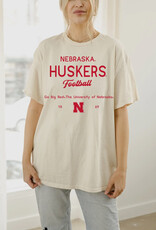 509 Broadway Nebraska Huskers Shot Off  Thrifted Tee