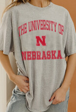 509 Broadway NE Huskers Vintage Sport Thrifted Tee