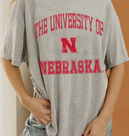 509 Broadway NE Huskers Vintage Sport Thrifted Tee