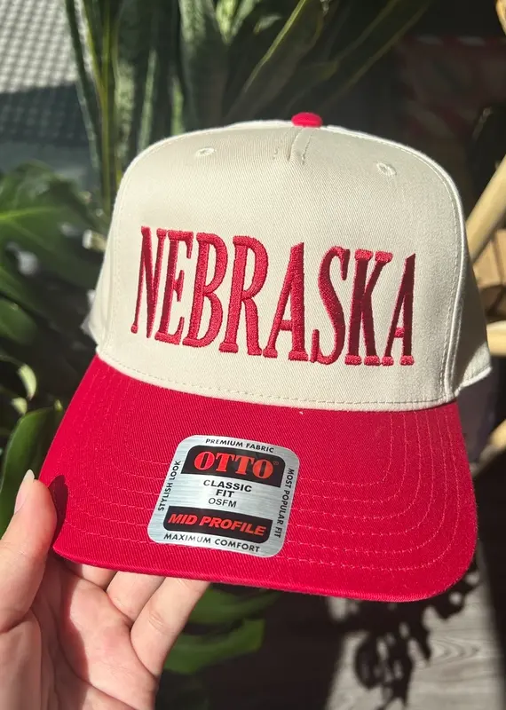 509 Broadway Nebraska Otto Embroidered Hat