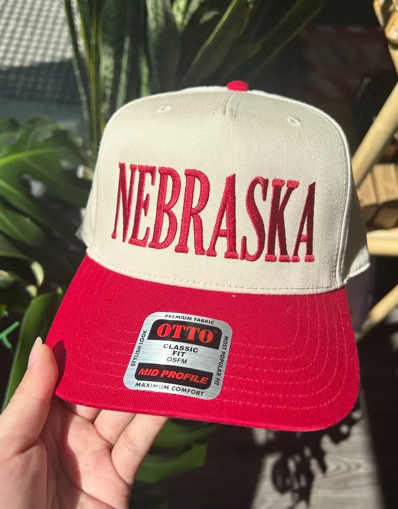 509 Broadway Nebraska Otto Embroidered Hat