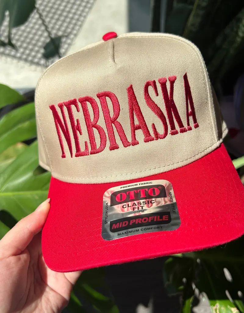 509 Broadway Nebraska Otto Embroidered Hat
