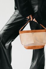 509 Broadway Bryce Woven Bucket Bag