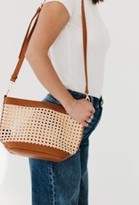 509 Broadway Bryce Woven Bucket Bag