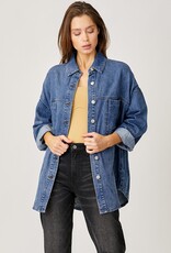 Oversized Denim Shacket