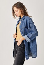 Oversized Denim Shacket