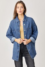 Oversized Denim Shacket