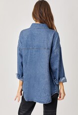Oversized Denim Shacket