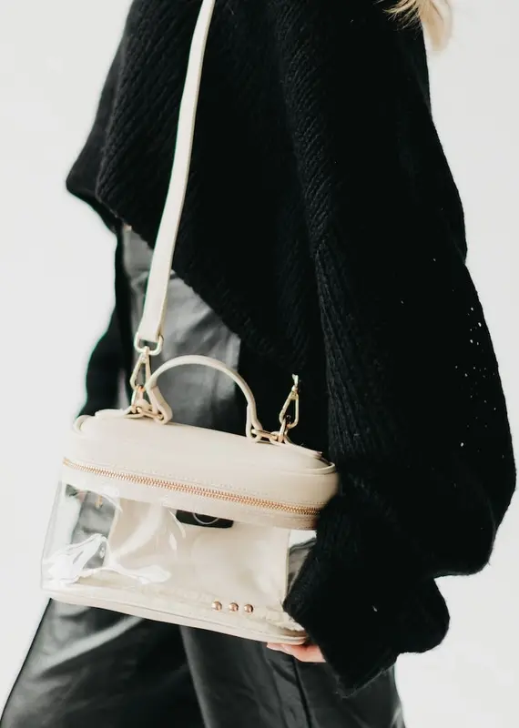 509 Broadway Carissa Clear Crossbody