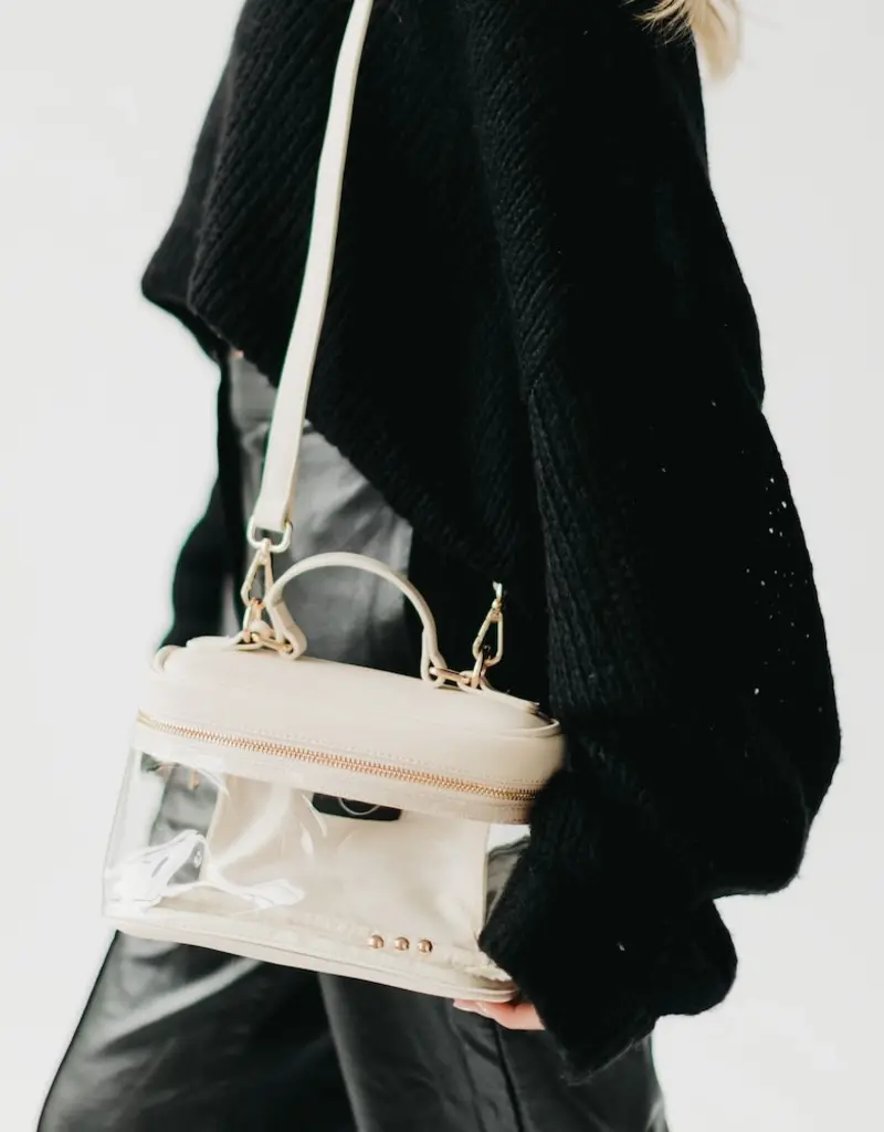 509 Broadway Carissa Clear Crossbody
