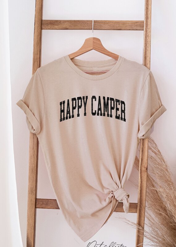 509 Broadway Happy Camper Graphic Tee