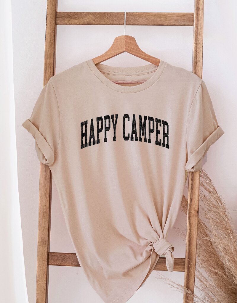 509 Broadway Happy Camper Graphic Tee