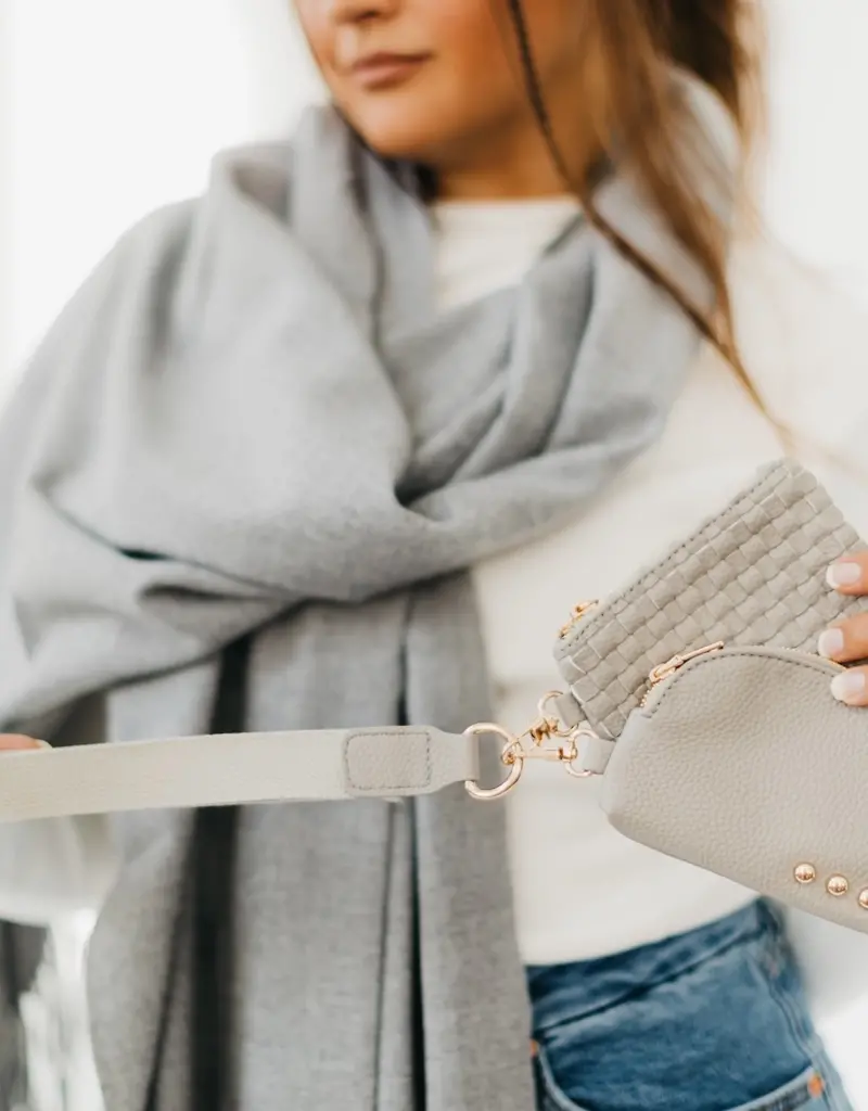 509 Broadway Wonderlust Woven Dual Pouch Wristlet