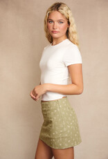 509 Broadway Double Lined Short Sleeve Baby Tee