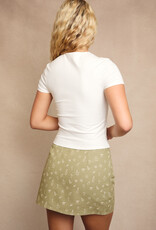 509 Broadway Double Lined Short Sleeve Baby Tee