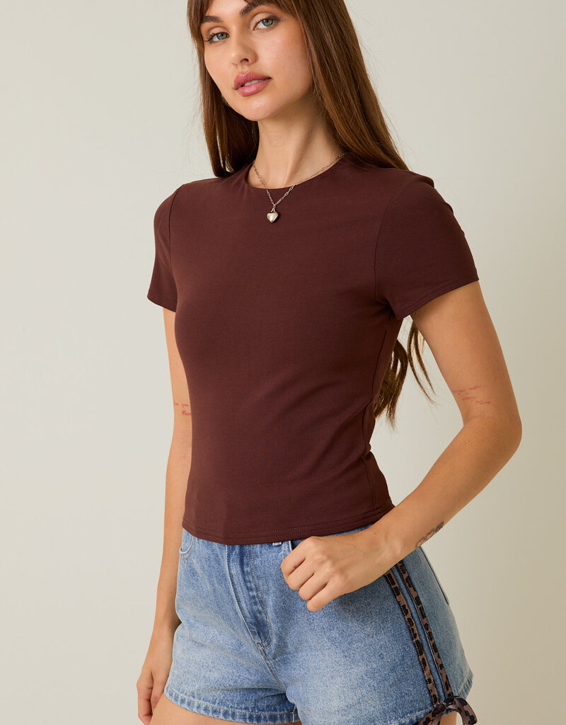 509 Broadway Double Lined Short Sleeve Baby Tee