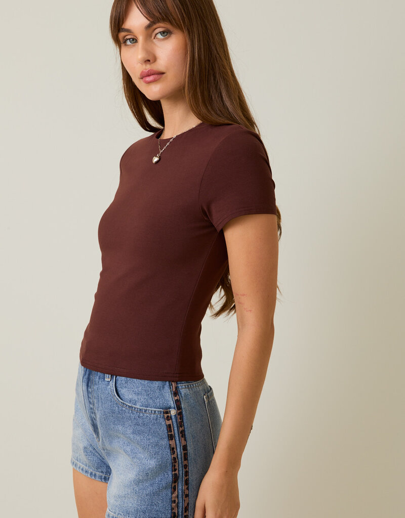 509 Broadway Double Lined Short Sleeve Baby Tee