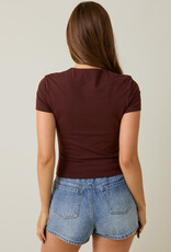 509 Broadway Double Lined Short Sleeve Baby Tee