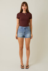 509 Broadway Double Lined Short Sleeve Baby Tee