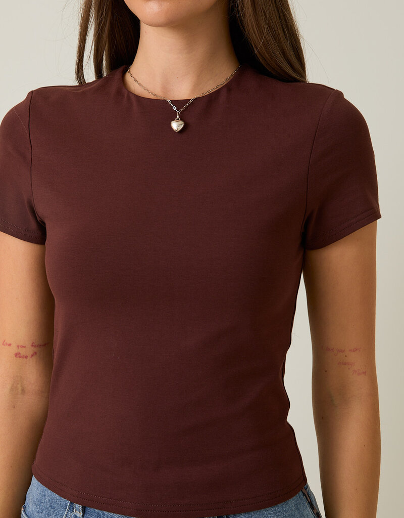 509 Broadway Double Lined Short Sleeve Baby Tee