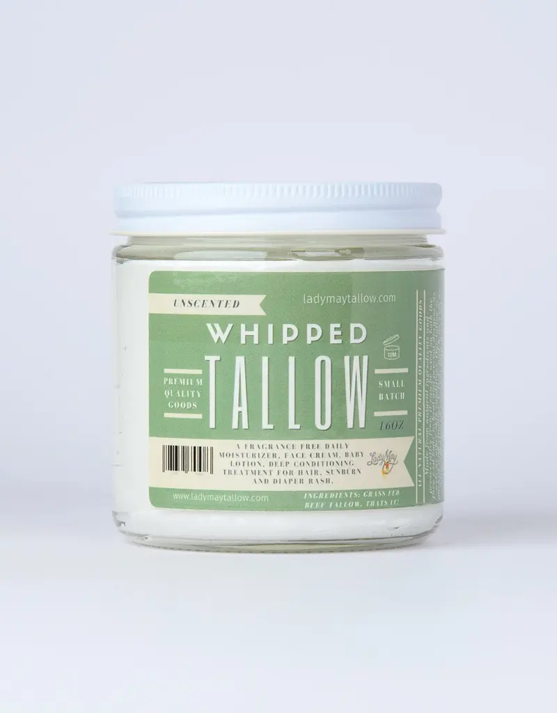 509 Broadway Unscented Whipped Tallow Moisturizer