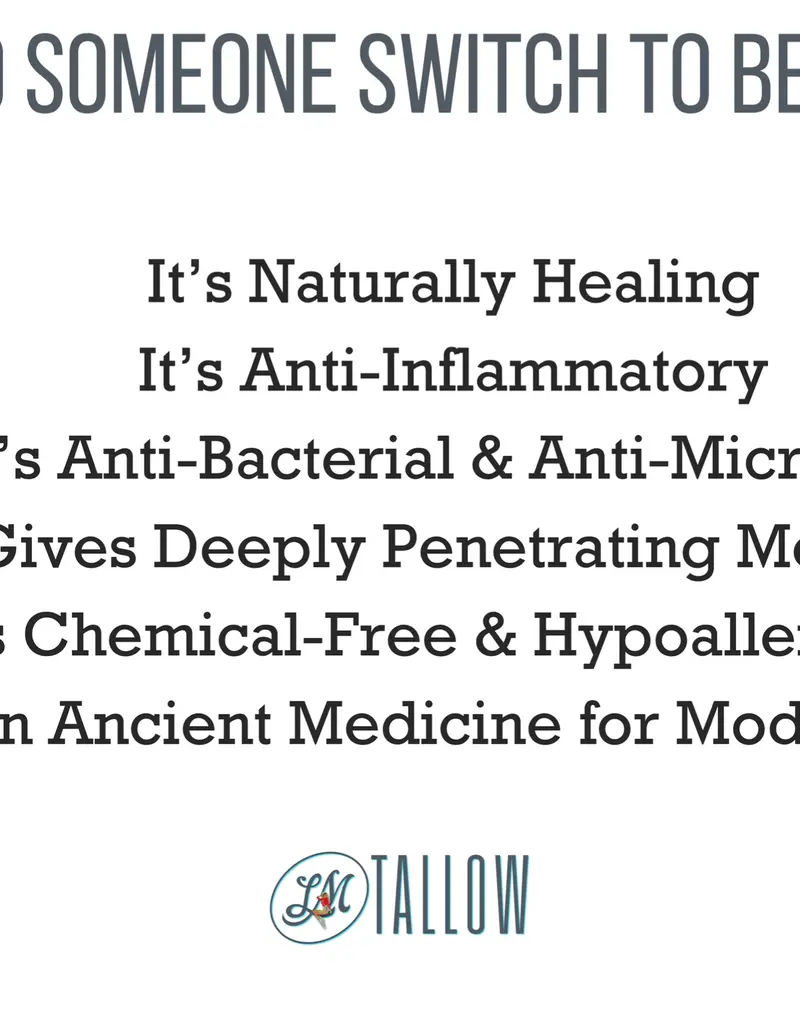 509 Broadway Unscented Whipped Tallow Moisturizer