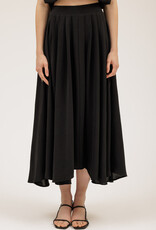 509 Broadway Box Pleated Midi Skirt