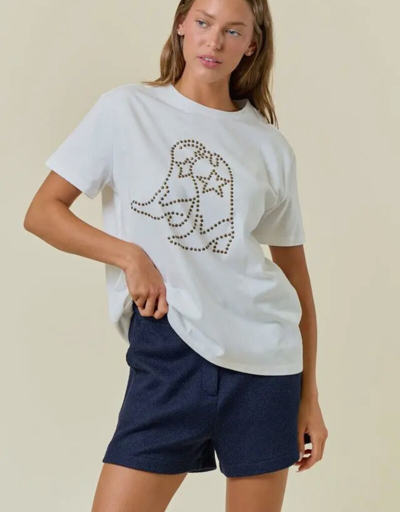 509 Broadway Cowboy Boot Tee