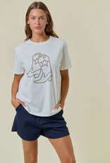 509 Broadway Cowboy Boot Tee