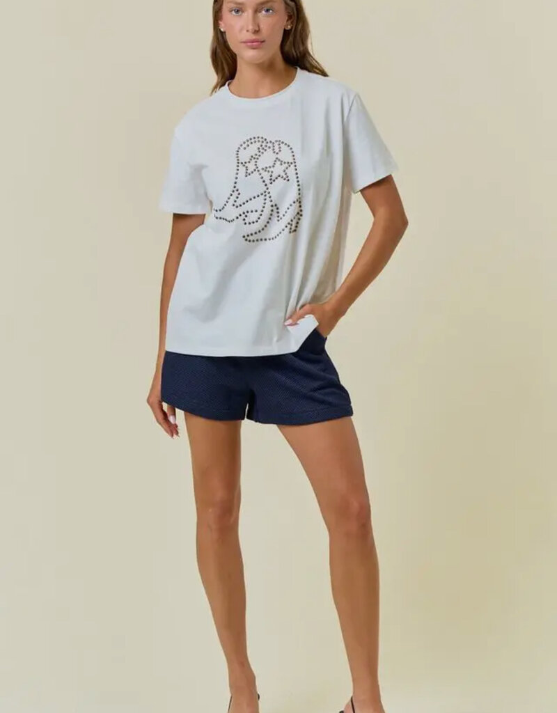 509 Broadway Cowboy Boot Tee