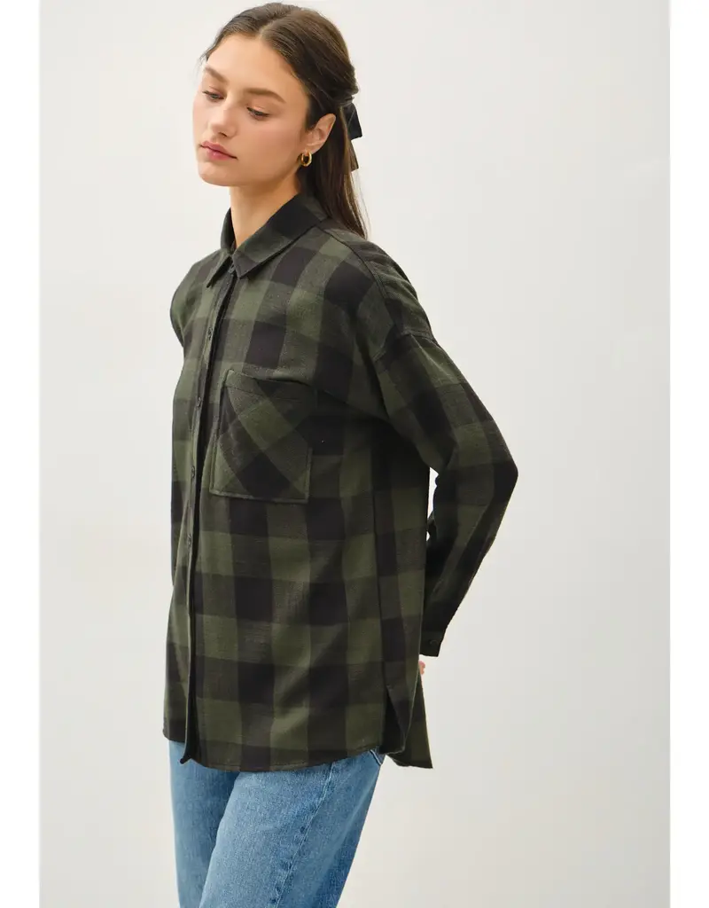 509 Broadway Oversize Drop Should Flannel