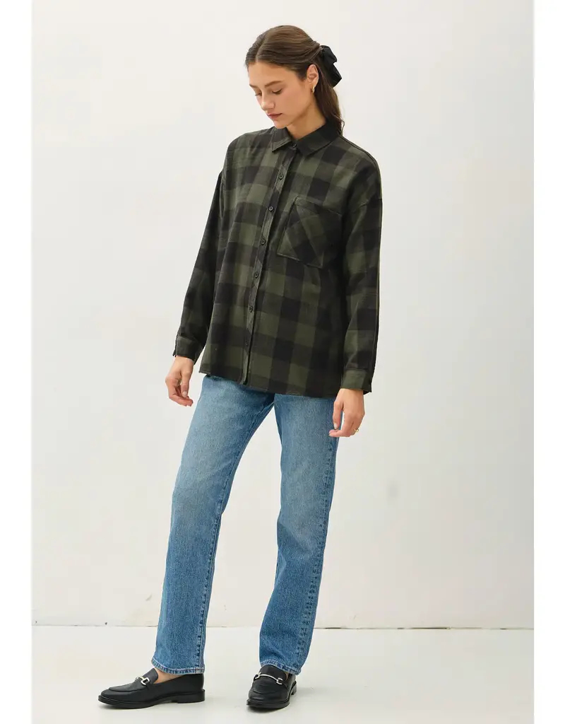 509 Broadway Oversize Drop Should Flannel