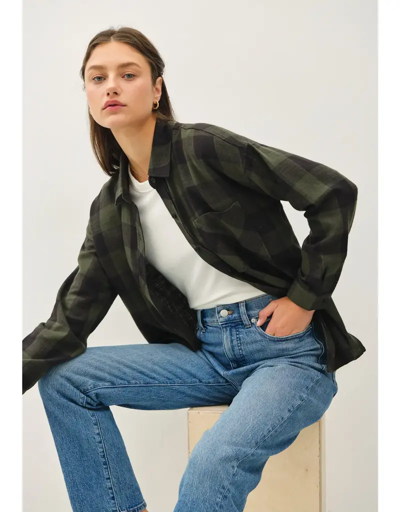 509 Broadway Oversize Drop Should Flannel
