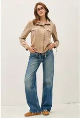 509 Broadway Utility Zipper Safari Jacket