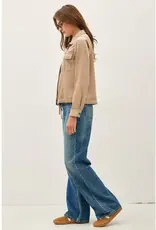 509 Broadway Utility Zipper Safari Jacket