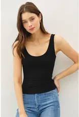 509 Broadway Basic Scoop Neck Tank Top