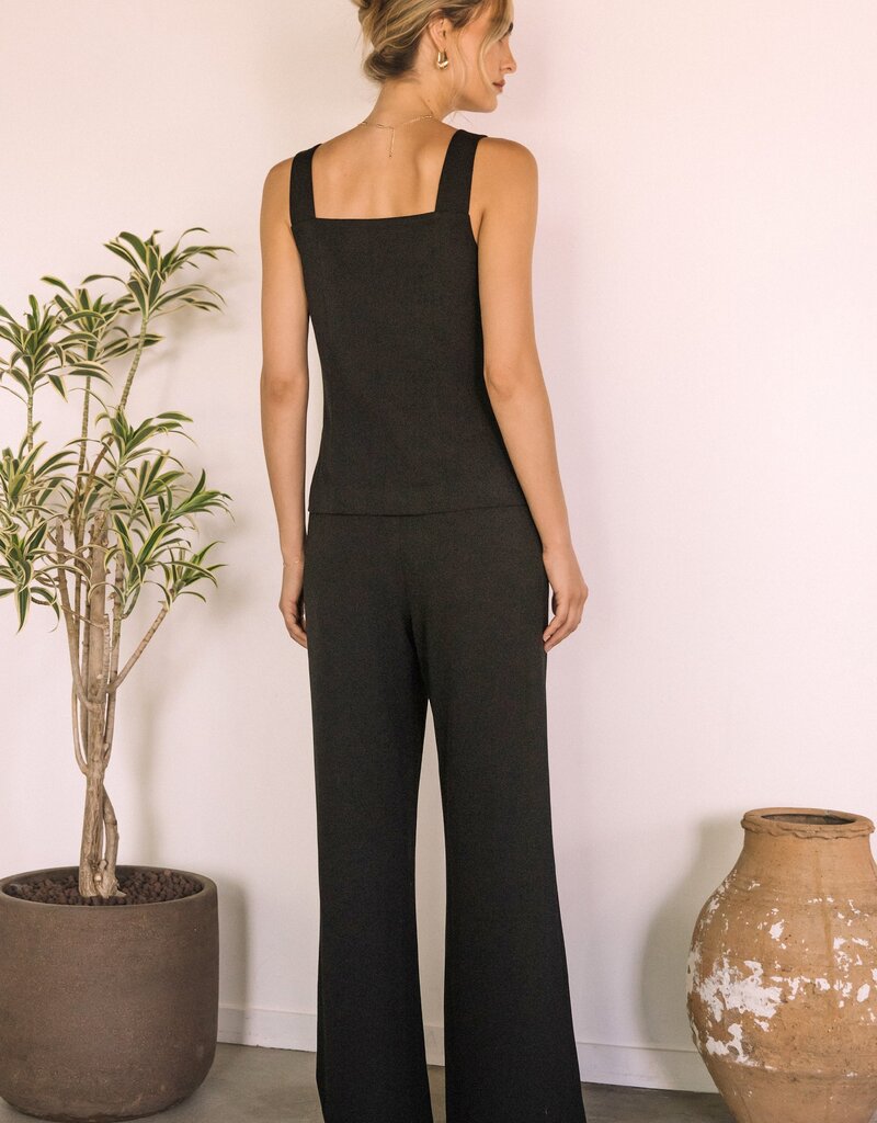 509 Broadway Button Down Sweet Heart Vest