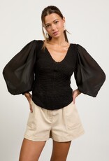 509 Broadway Mixed Sweater Top