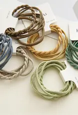 509 Broadway Braided Elastic Hair Tie Set