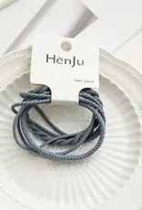 509 Broadway Braided Elastic Hair Tie Set