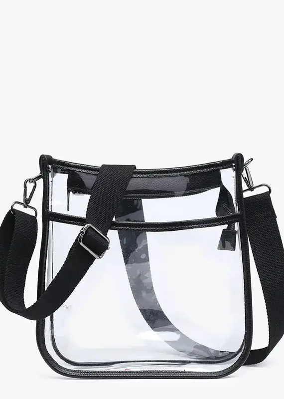 509 Broadway Posie Clear Crossbody