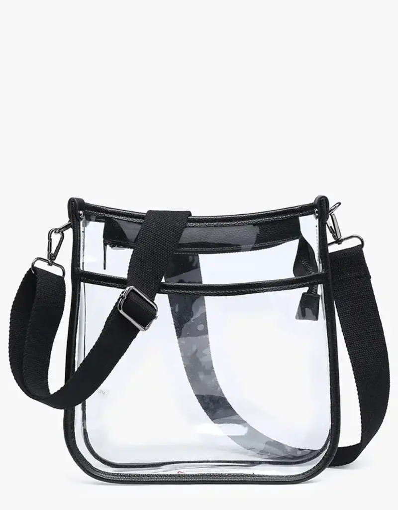 509 Broadway Posie Clear Crossbody
