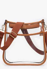 509 Broadway Posie Clear Crossbody