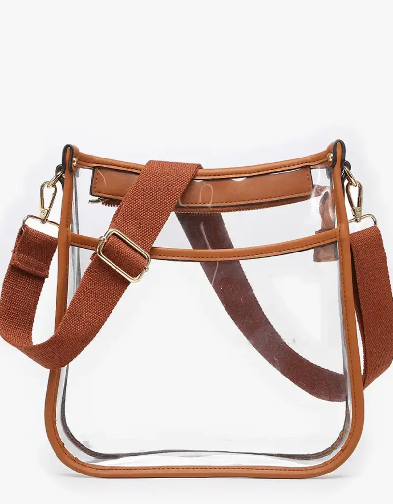 509 Broadway Posie Clear Crossbody